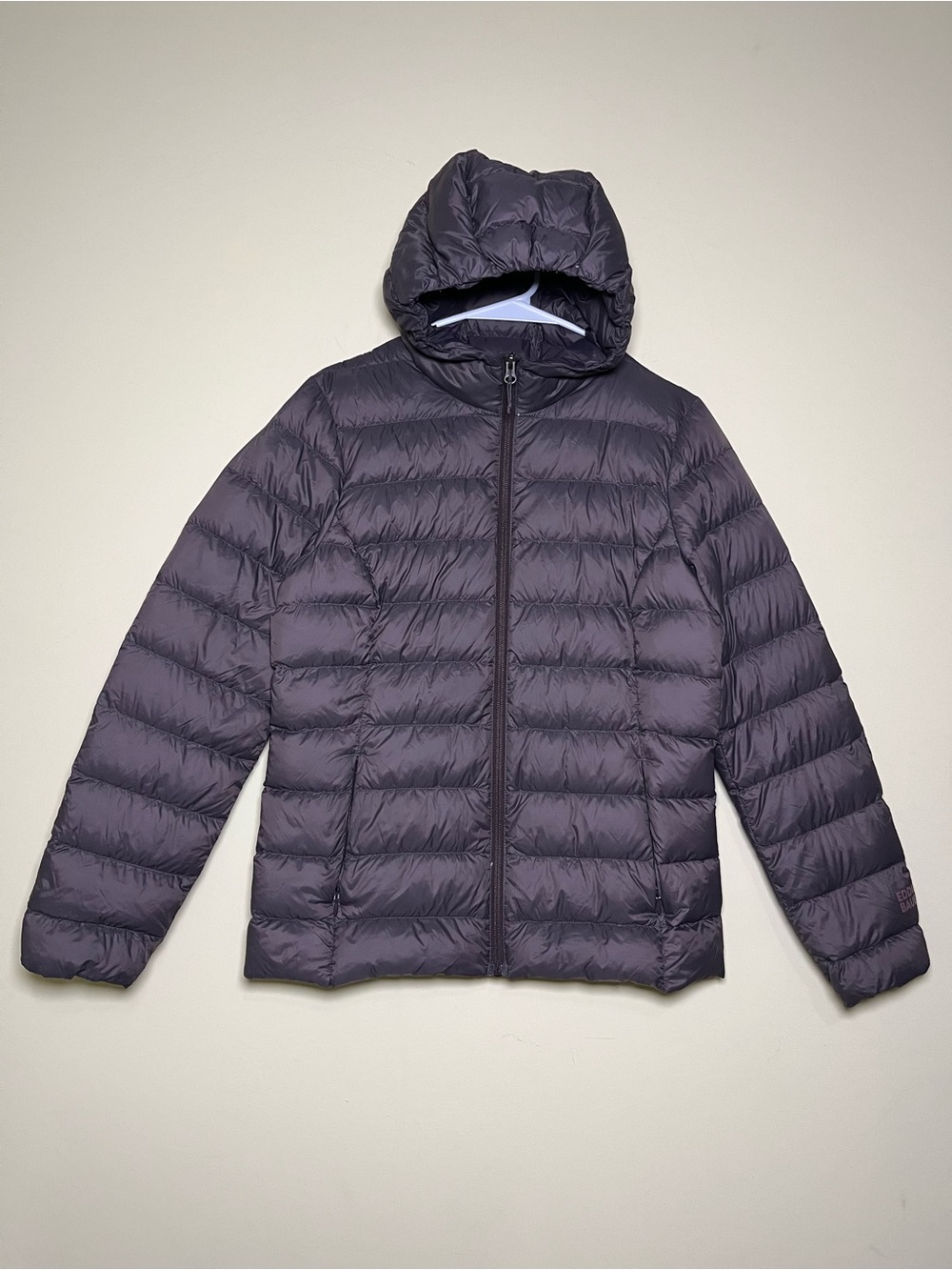 Eddie Bauer Women’s CirrusLite Down Hooded Jacket Insulated Coat Purple Size S